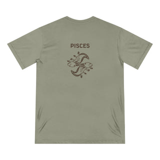 Pisces Zodiac T Shirt | Organic Cotton | Sustainable Axolotl Apparel - ouraxo