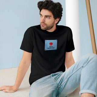 "PRESS KISS ' T - SHIRT - 100% ORGANIC COTTON - ouraxo