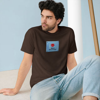 "PRESS KISS ' T - SHIRT - 100% ORGANIC COTTON - ouraxo