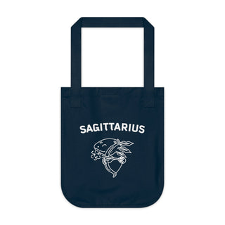 "SAGITTARIUS SIGN" TOTE BAG FROM ZODIAC COLLECTION - 100% CERTIFIED ORGANIC COTTON CANVAS - ouraxo