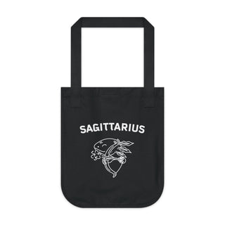 "SAGITTARIUS SIGN" TOTE BAG FROM ZODIAC COLLECTION - 100% CERTIFIED ORGANIC COTTON CANVAS - ouraxo