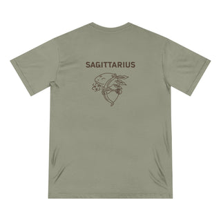 Sagittarius Zodiac T Shirt | Organic Cotton | Sustainable Axolotl Apparel - ouraxo
