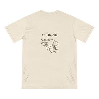 Scorpio Zodiac T Shirt | Organic Cotton | Sustainable Axolotl Apparel - ouraxo