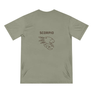 Scorpio Zodiac T Shirt | Organic Cotton | Sustainable Axolotl Apparel - ouraxo