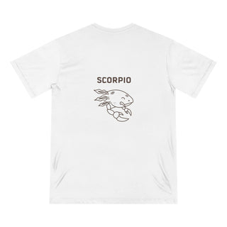 Scorpio Zodiac T Shirt | Organic Cotton | Sustainable Axolotl Apparel - ouraxo