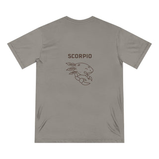 Scorpio Zodiac T Shirt | Organic Cotton | Sustainable Axolotl Apparel - ouraxo