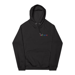 "SELF - LOVE'" FLEECE HOODIE FROM CAUSE COLLECTION - 100% ORGANIC COTTON - ouraxo
