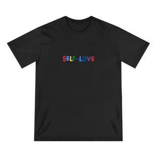"SELF - LOVE" MULTI - COLOR ORGANIC COTTON T SHIRT - ouraxo