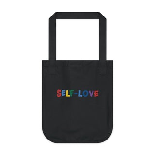 "SELF - LOVE" TOTE BAG - ORGANIC COTTON CANVAS - ouraxo