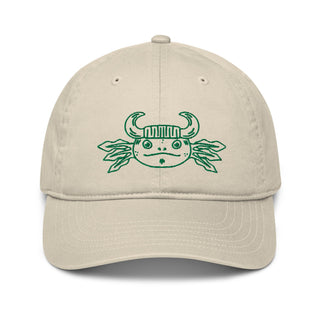 "TAURUS SIGN" ZODIAC COLLECTION - 100% CERTIFIED ORGANIC COTTON HAT WITH EMBROIDERY by - ouraxo
