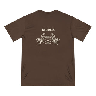 Taurus Zodiac T Shirt | Organic Cotton | Sustainable Axolotl Apparel - ouraxo