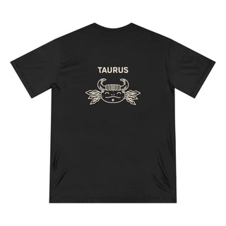 Taurus Zodiac T Shirt | Organic Cotton | Sustainable Axolotl Apparel - ouraxo