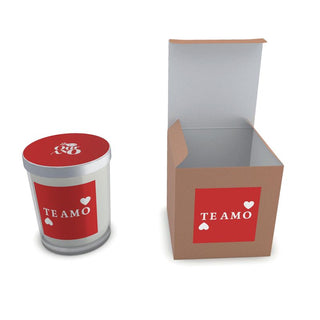 "TE AMO' CANDLE - 100% SUSTAINABLE - ouraxo