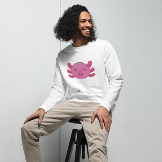Unisex "Bubbles" Organic Cotton Fleece Crew - ouraxo
