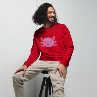 Unisex "Bubbles" Organic Cotton Fleece Crew - ouraxo