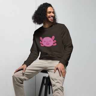 Unisex "Bubbles" Organic Cotton Fleece Crew - ouraxo