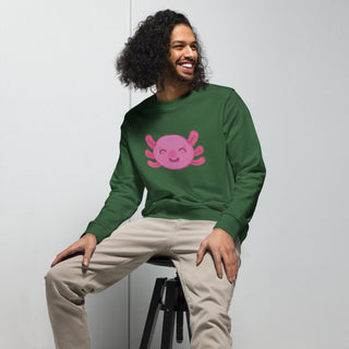 Unisex "Bubbles" Organic Cotton Fleece Crew - ouraxo
