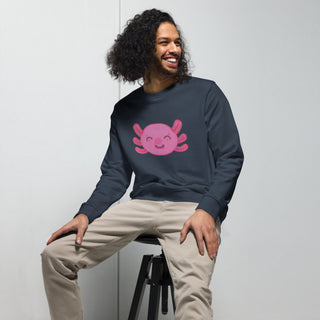 Unisex "Bubbles" Organic Cotton Fleece Crew - ouraxo