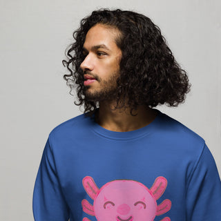 Unisex "Bubbles" Organic Cotton Fleece Crew - ouraxo