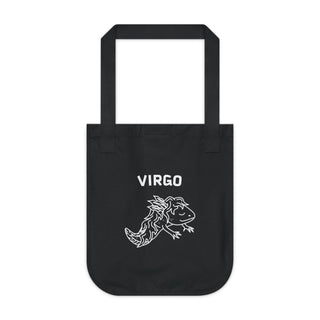 "VIRGO SIGN" TOTE BAG FROM ZODIAC COLLECTION - 100% CERTIFIED ORGANIC COTTON CANVAS - ouraxo