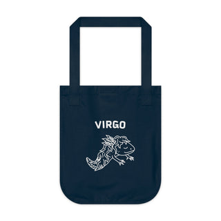 "VIRGO SIGN" TOTE BAG FROM ZODIAC COLLECTION - 100% CERTIFIED ORGANIC COTTON CANVAS - ouraxo