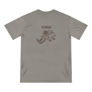 Virgo Zodiac T Shirt | Organic Cotton | Sustainable Axolotl Apparel - ouraxo