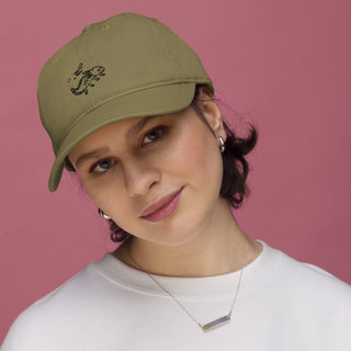 Zodiac hat with Pisces sign. 100% organic cotton. Have fun with astrology personality traits. - ouraxo