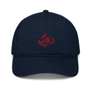 Zodiac hat with Pisces sign. 100% organic cotton. Have fun with astrology personality traits. - ouraxo