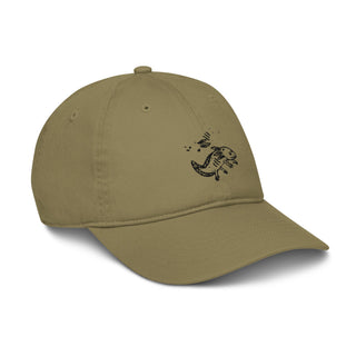 Zodiac hat with Pisces sign. 100% organic cotton. Have fun with astrology personality traits. - ouraxo