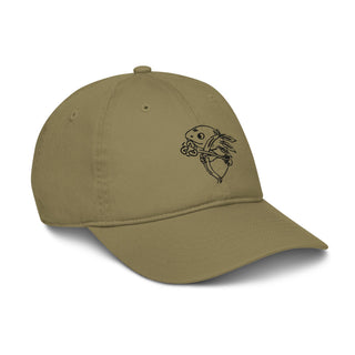 Zodiac hat with Sagittarius sign. 100% organic cotton. Have fun with astrology personality traits. - ouraxo