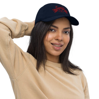 Zodiac hat with Taurus sign. 100% organic cotton. Have fun with astrology personality traits. - ouraxo