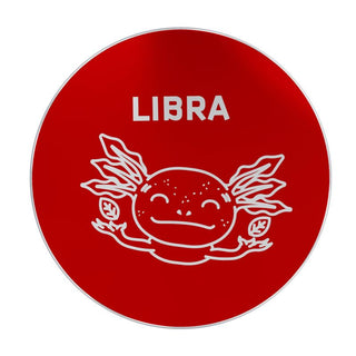 ZODIAC WHEEL WITH LIBRA SIGN TOP - ouraxo