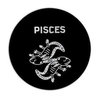 ZODIAC WHEEL WITH PISCES SIGN TOP - ouraxo