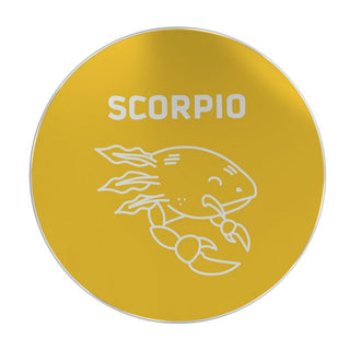 ZODIAC WHEEL WITH SCORPIO SIGN TOP - ouraxo