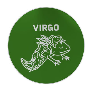 ZODIAC WHEEL WITH VIRGO SIGN TOP - ouraxo