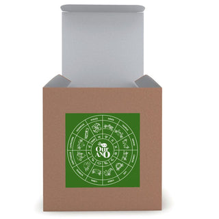 ZODIAC WHEEL WITH VIRGO SIGN TOP - ouraxo